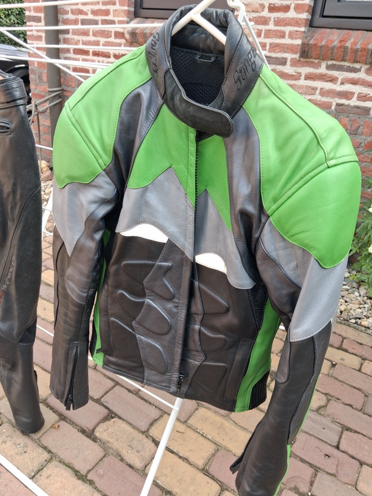 Lederen Dames Motorkleding Set - Jas (Orina) & Broek (Revit), Motoren, Orina, Revit, Jas | leer, Ophalen of Verzenden, Dames