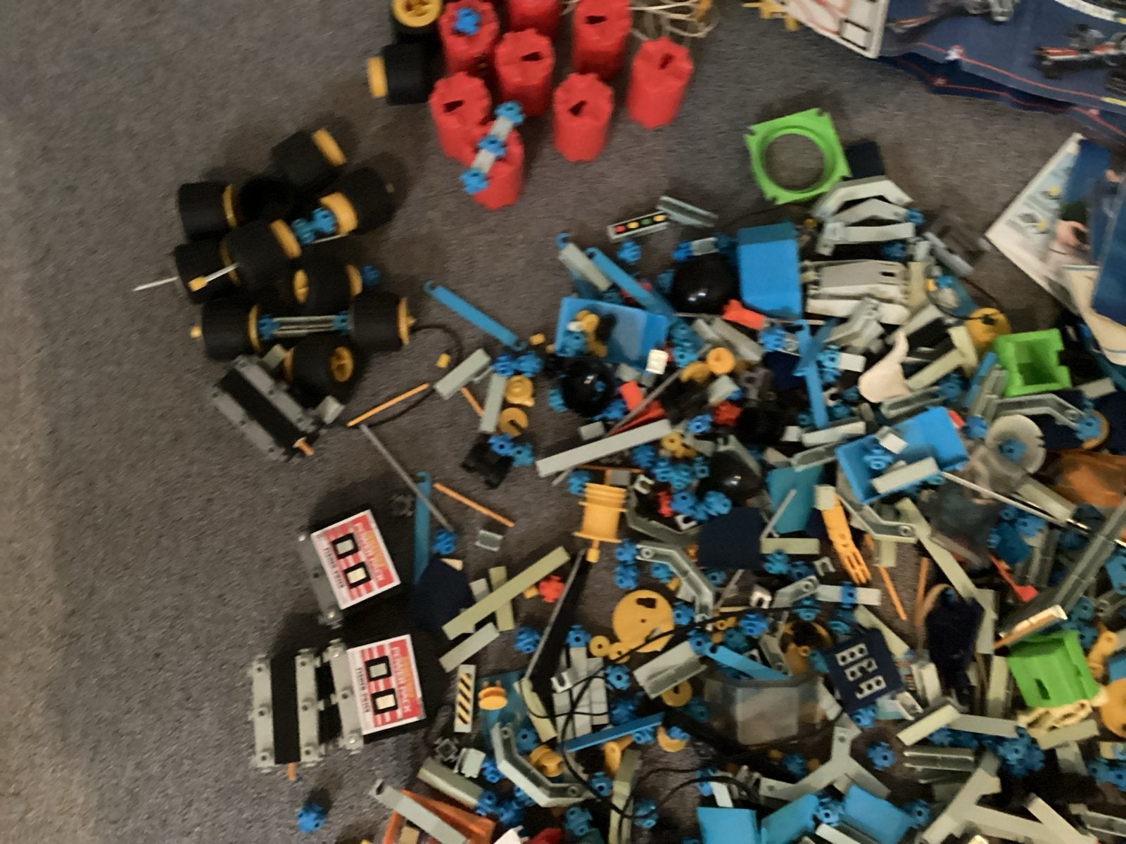 Fisher price  Constructa bouwblokken met handleidingen, Ophalen of Verzenden, Gebruikt, Overige merken