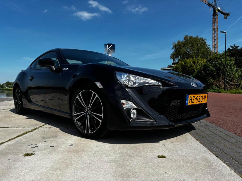 Toyota GT86 2.0 D-4s 2013 Zwart, Auto's, 13 km/l, 1998 cc, Achterwielaandrijving, 4 cilinders