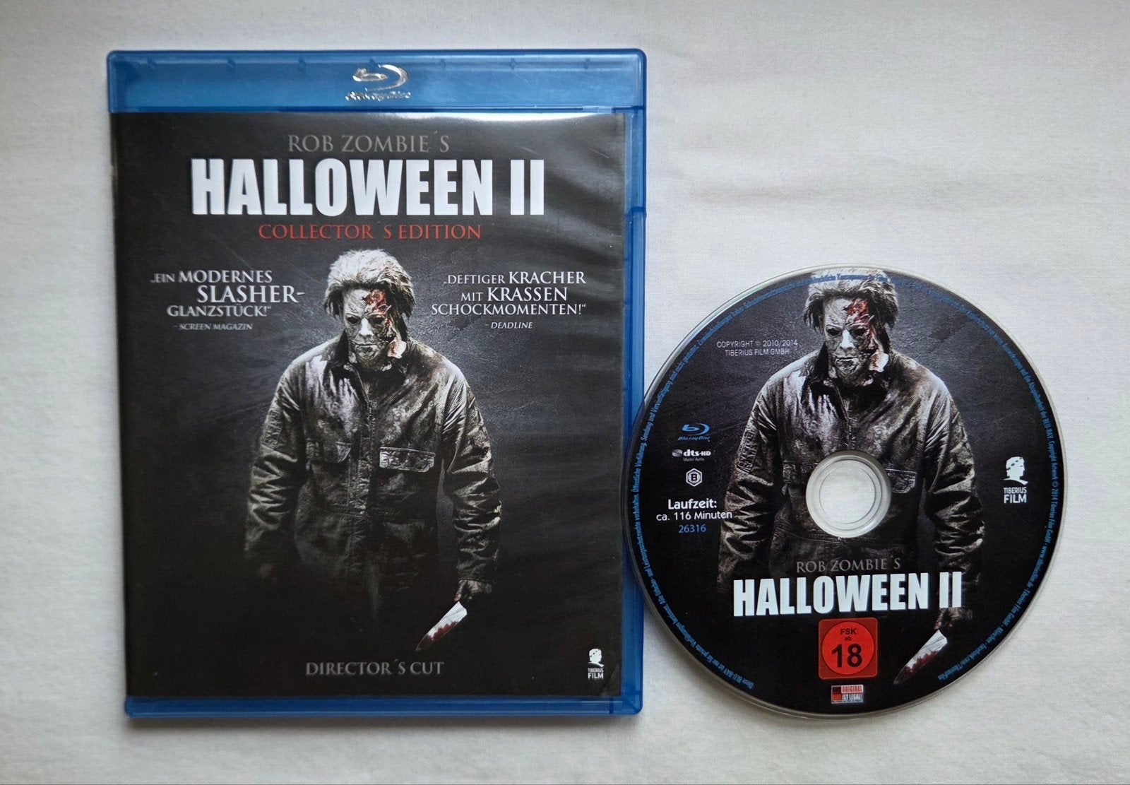 Halloween II/Horror/Blu-ray/Rob Zombie/IMPORT, Ophalen of Verzenden, Zo goed als nieuw, Horror