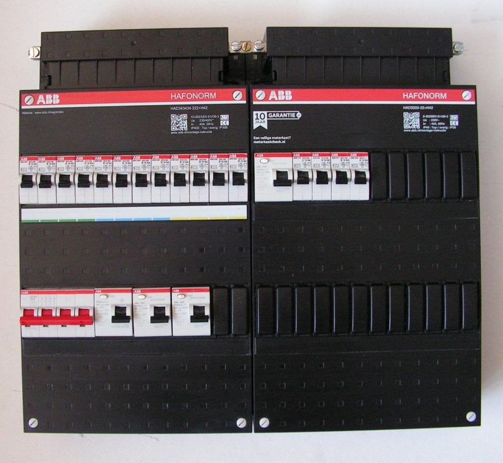 ABB busboard 3-fase 16 groepenkast, Ophalen of Verzenden, Zo goed als nieuw, ABB, Overige typen