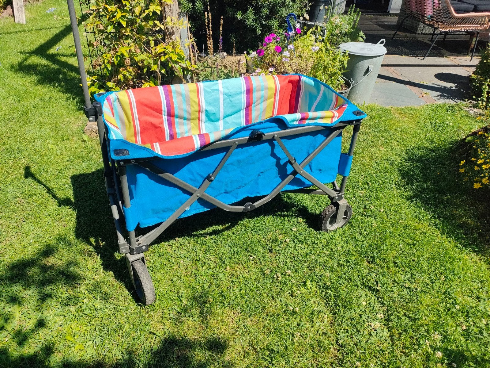 Opvouwbare bolderkar - Human Nature, Caravans en Kamperen, Bolderkarren, Gebruikt, Opvouwbaar, Ophalen