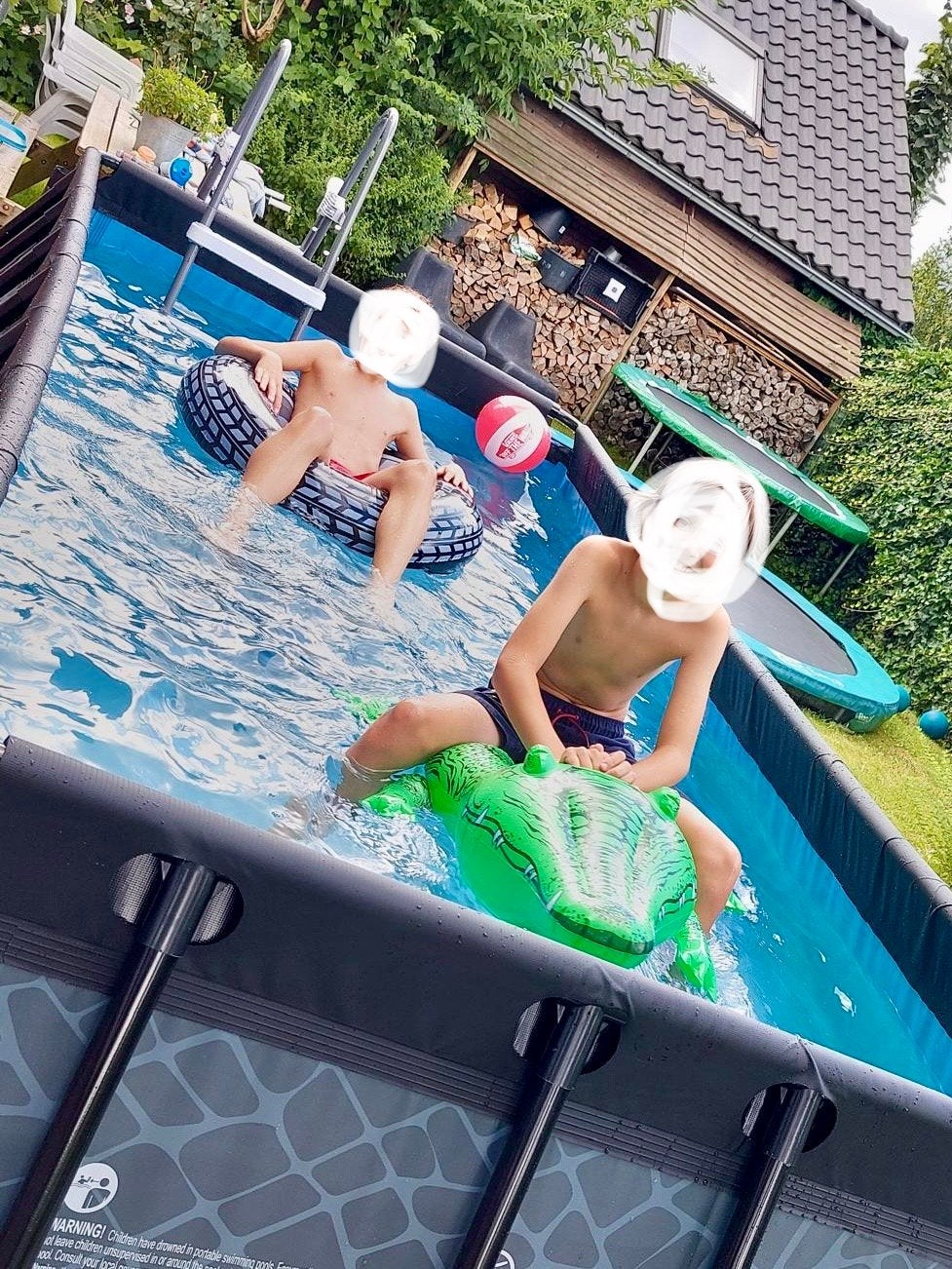 EXIT Zwembad 4x2m compleet met accessoires, Ophalen, Gebruikt, 200 tot 300 cm, 80 tot 120 cm