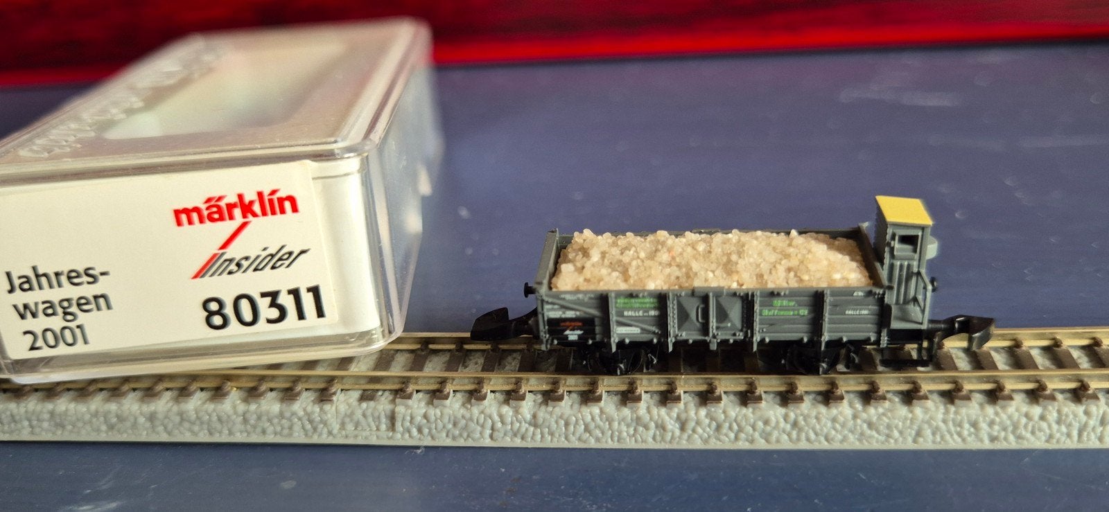 Märklin Z 80311 Mini-club Insider Jahreswagen 2001, Gelijkstroom, Wagon, Ophalen of Verzenden, Zo goed als nieuw
