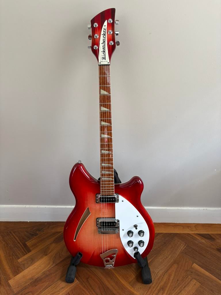 Rickenbacker 360 Fireglo, Ophalen, Gebruikt, Semi-solid body, Overige merken