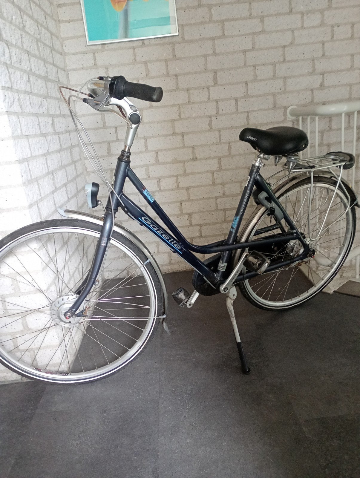 gazelle 28 inch fraam 54, Fietsen en Brommers, 53 tot 56 cm, Ophalen of Verzenden, Zo goed als nieuw, Gazelle