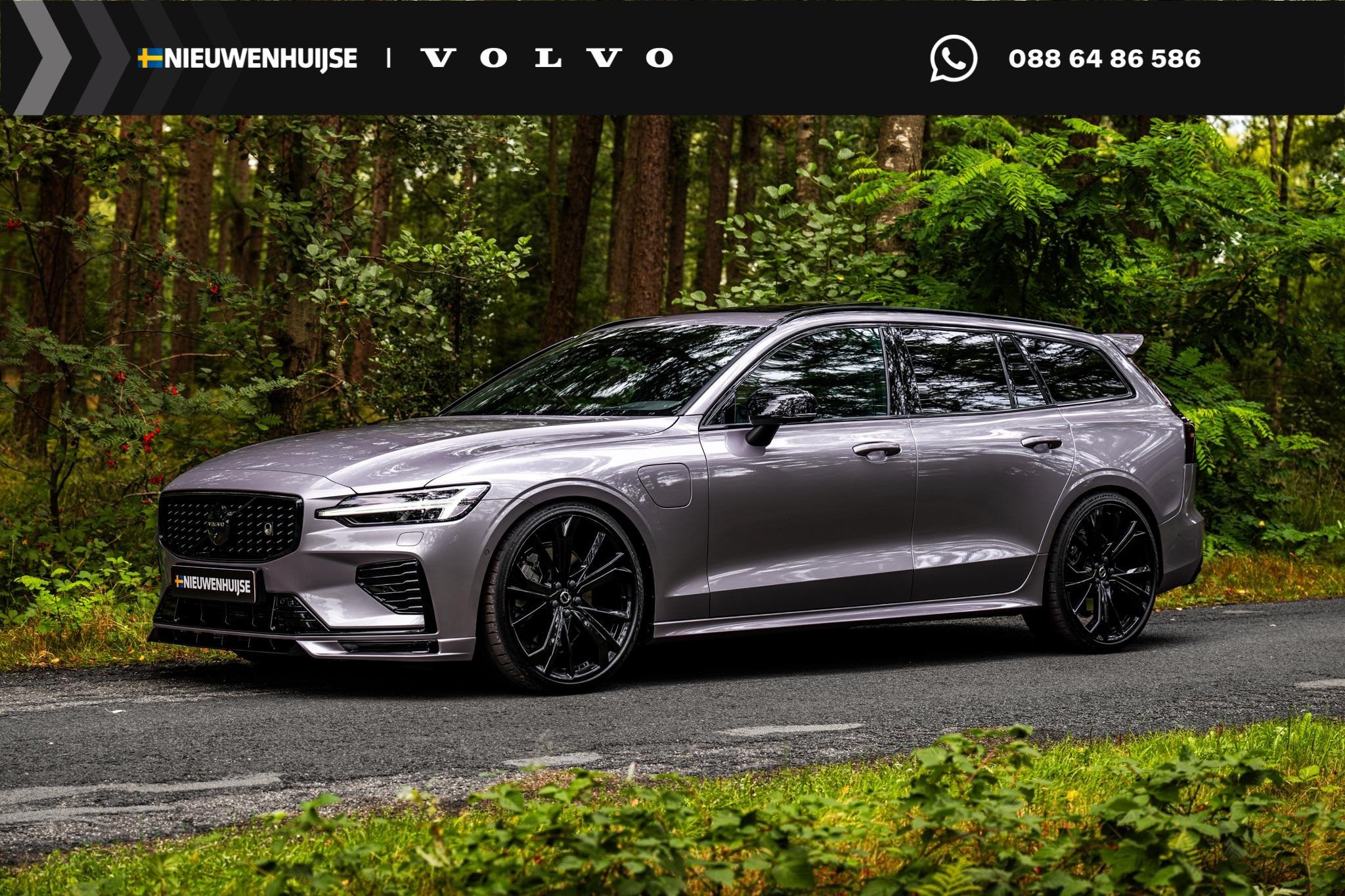 Volvo V60 2.0 T6 Plug-in hybrid AWD Ultra Dark | 21 Inch Vel