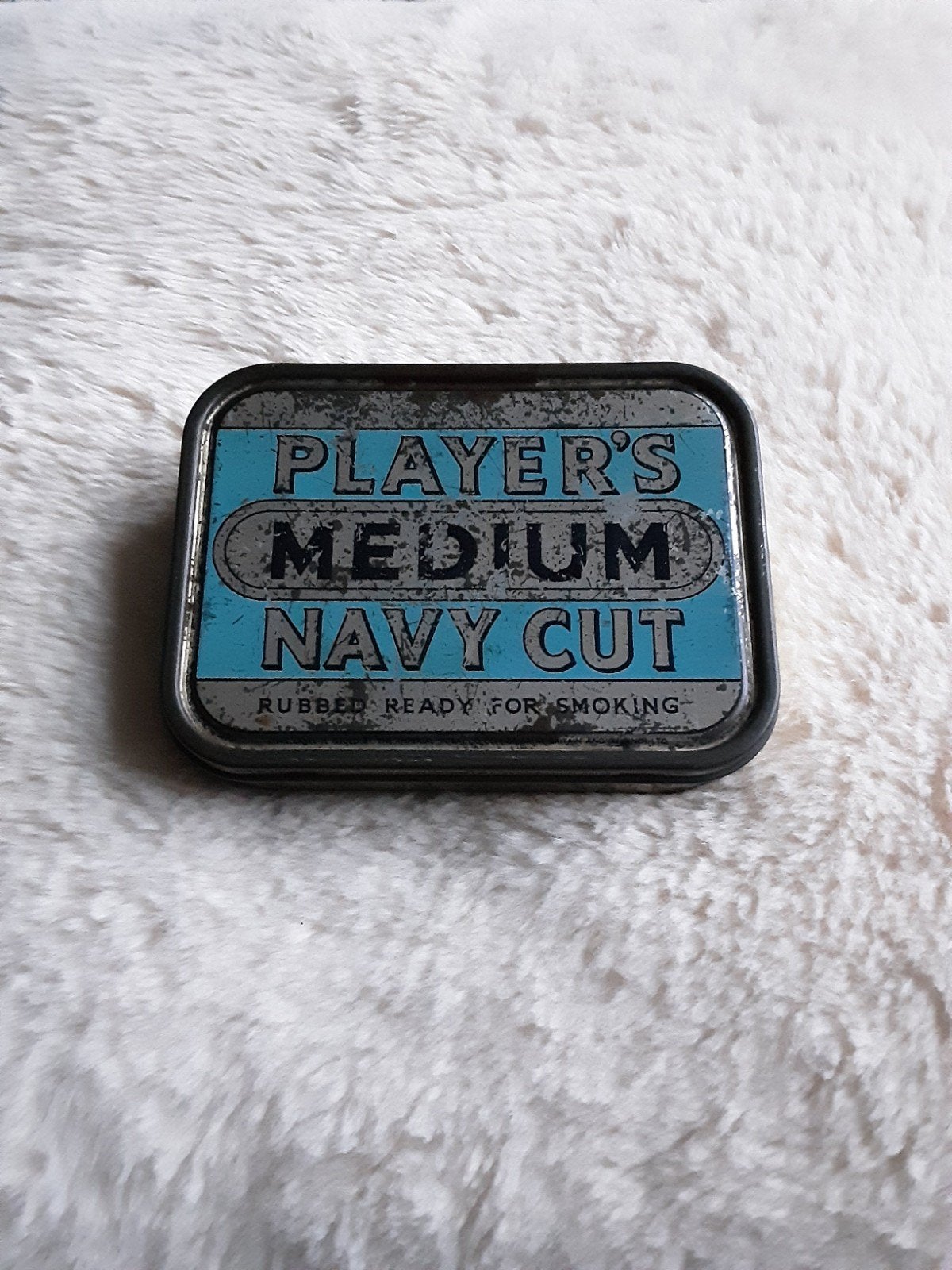 PLAYER'S TABAKSBLIKJE. ( medium navy cut ), Ophalen of Verzenden, Gebruikt, Overige