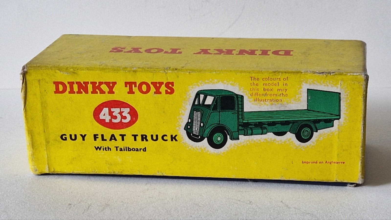 Dinky Toys 433 Guy Flat Truck (Empty Box), Ophalen of Verzenden, Gebruikt, Bus of Vrachtwagen, Dinky Toys