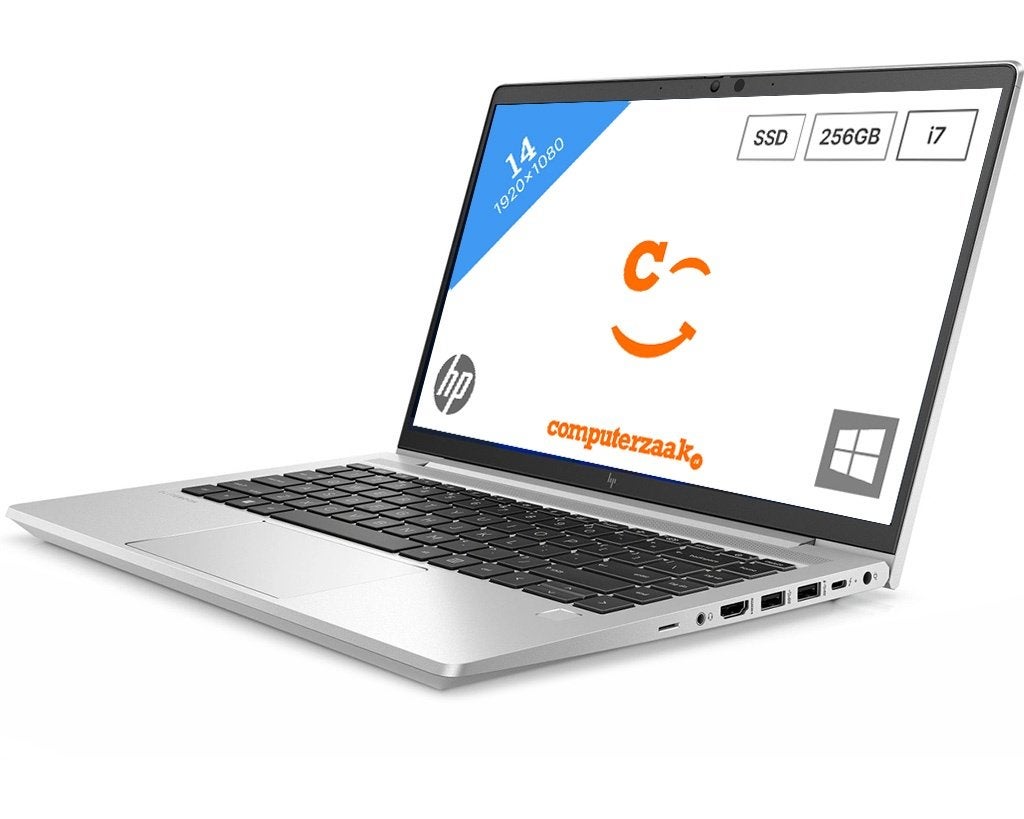 HP EliteBook 640 G9/Intel Core i7/16GB/256GB SSD/Windows 11, Computers en Software, 256 GB, 2 tot 3 Ghz, Qwerty, Support.hp.com