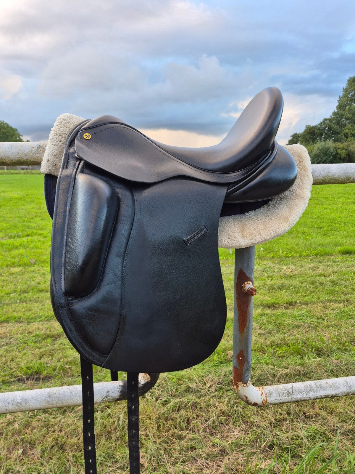 anatomica cygnus zadel 17,5 inch fit 5 en fit 4, Ophalen of Verzenden, Dressuur