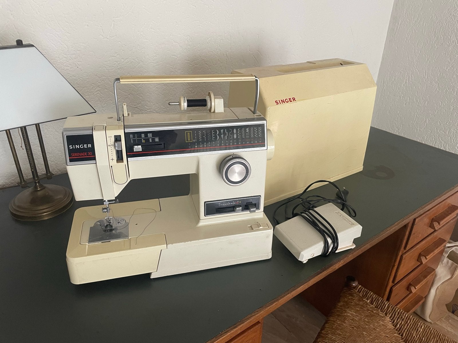 Vintage Singer Naaimachine - Serenade 30, Ophalen, Gebruikt, Naaimachine, Singer