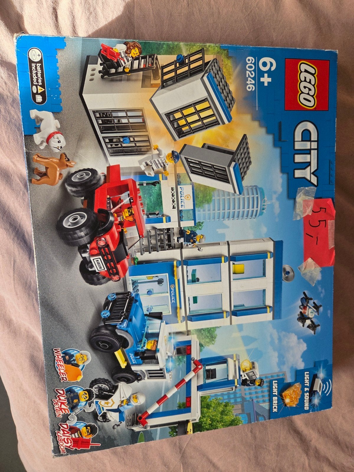 Lego City Politiebureau 60246 - met doos, Kinderen en Baby's, Inclusief instructies, Lego, Ophalen of Verzenden, Complete set