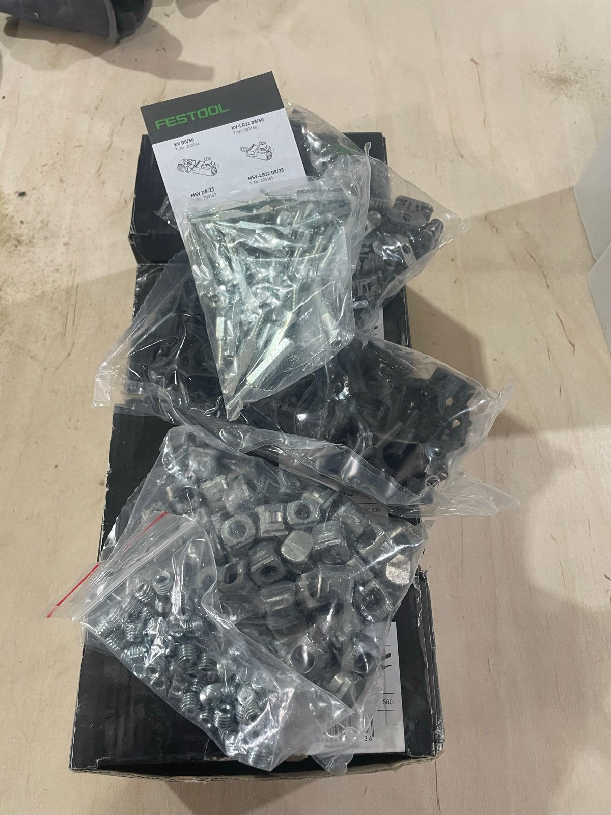 Festool Domino Verbindingsbeslag - Nieuw in doos, Ophalen of Verzenden, Nieuw
