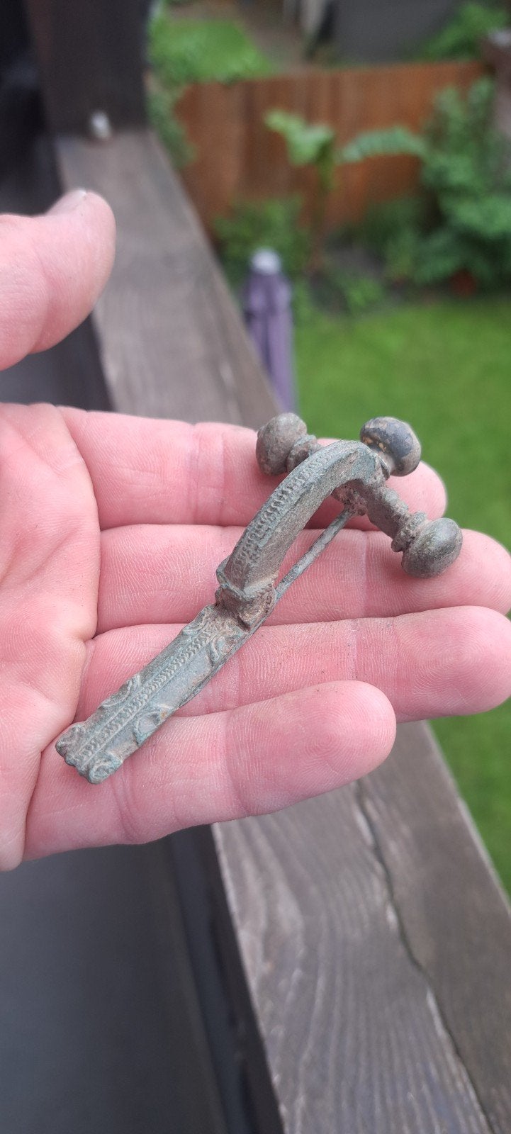 (3) Romeins bronzen kruisboog Fibula Bodemvondst, Antiek en Kunst, Ophalen of Verzenden