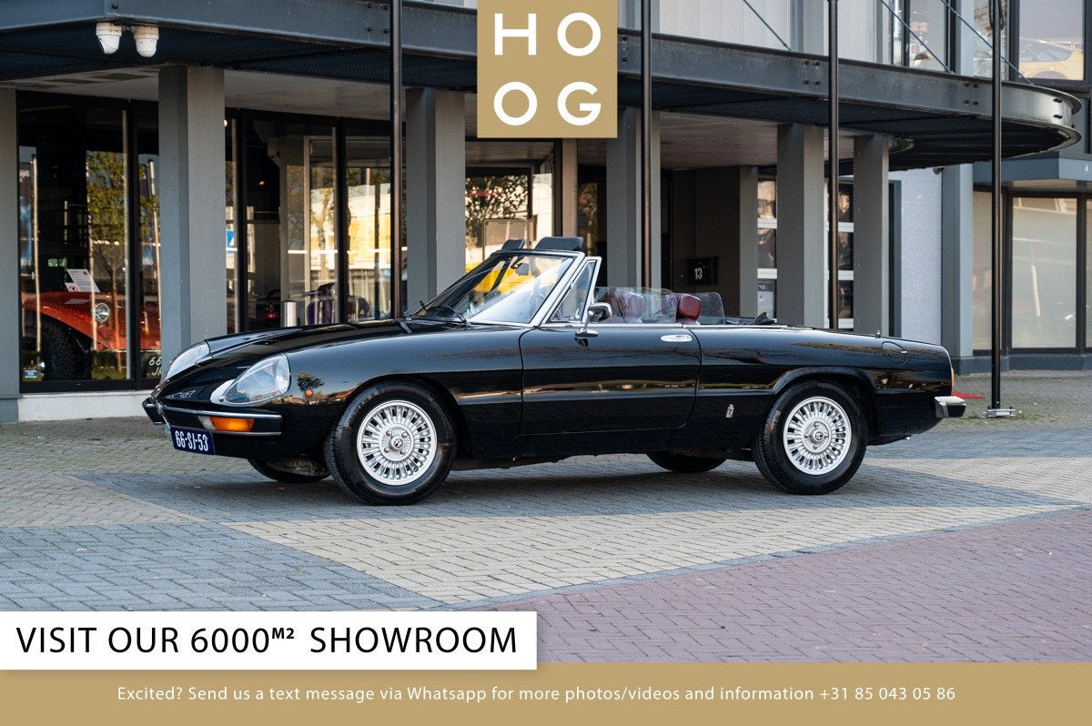 Alfa Romeo Spider 2.0 Veloce Coda Tronca (bj 1978), Auto's, Gebruikt, 4 cilinders, Cabriolet, Spider