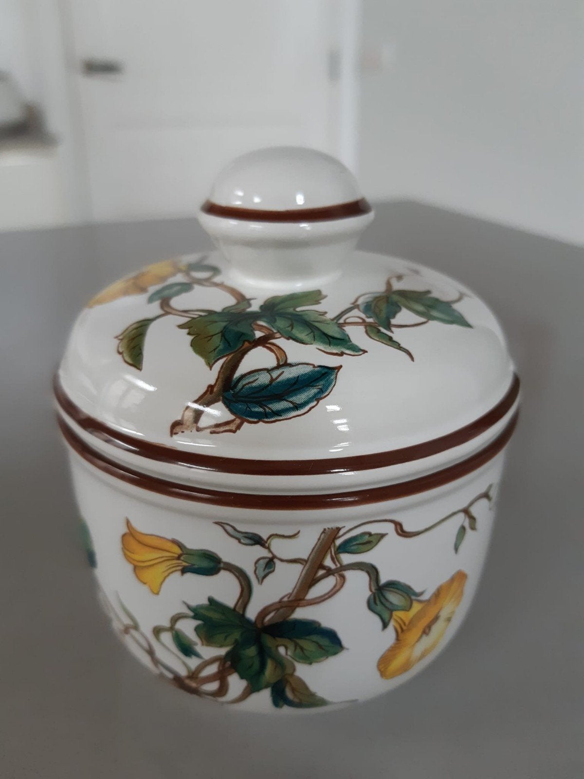 Suikerpot Villeroy en Boch Botanica, Overige typen, Ophalen of Verzenden, Zo goed als nieuw, Overige stijlen