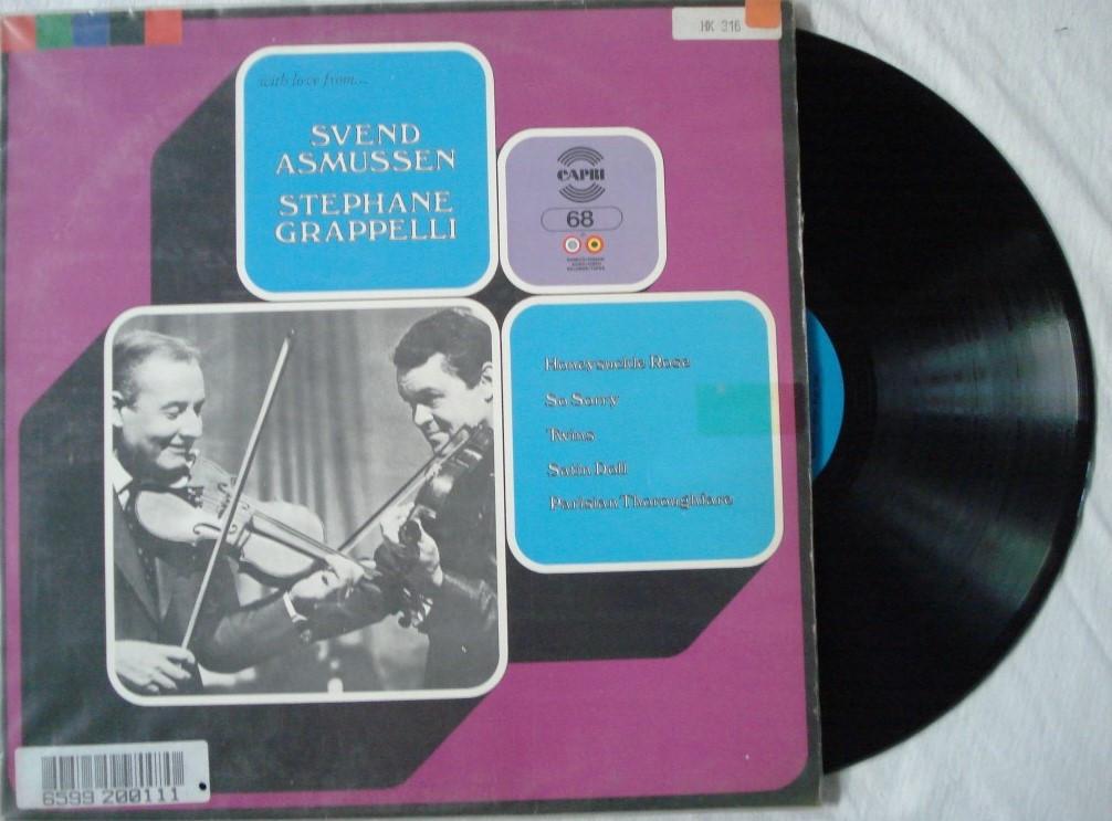 Sven Asmussen - Stephane Grappelli - With love from ..., 1960 tot 1980, Gebruikt, Ophalen of Verzenden, 12 inch