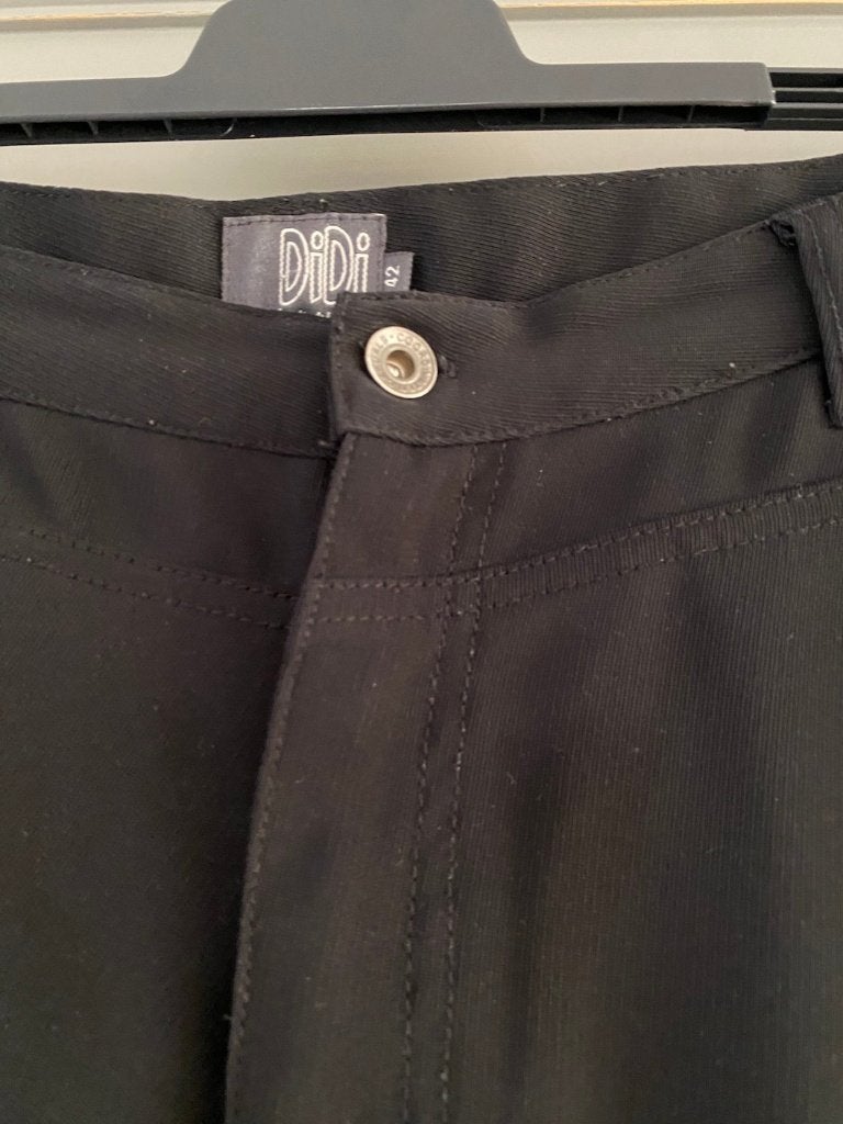 Broek Didi  zwart maat 42 zgan, Zwart, Maat 42/44 (L), Didi, Ophalen of Verzenden