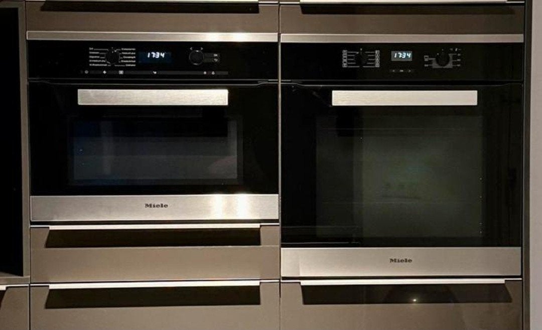 Luxe Miele set combi oven magnetron en solo oven 6000 serie, Ophalen, 60 cm of meer, Inbouw, Miele