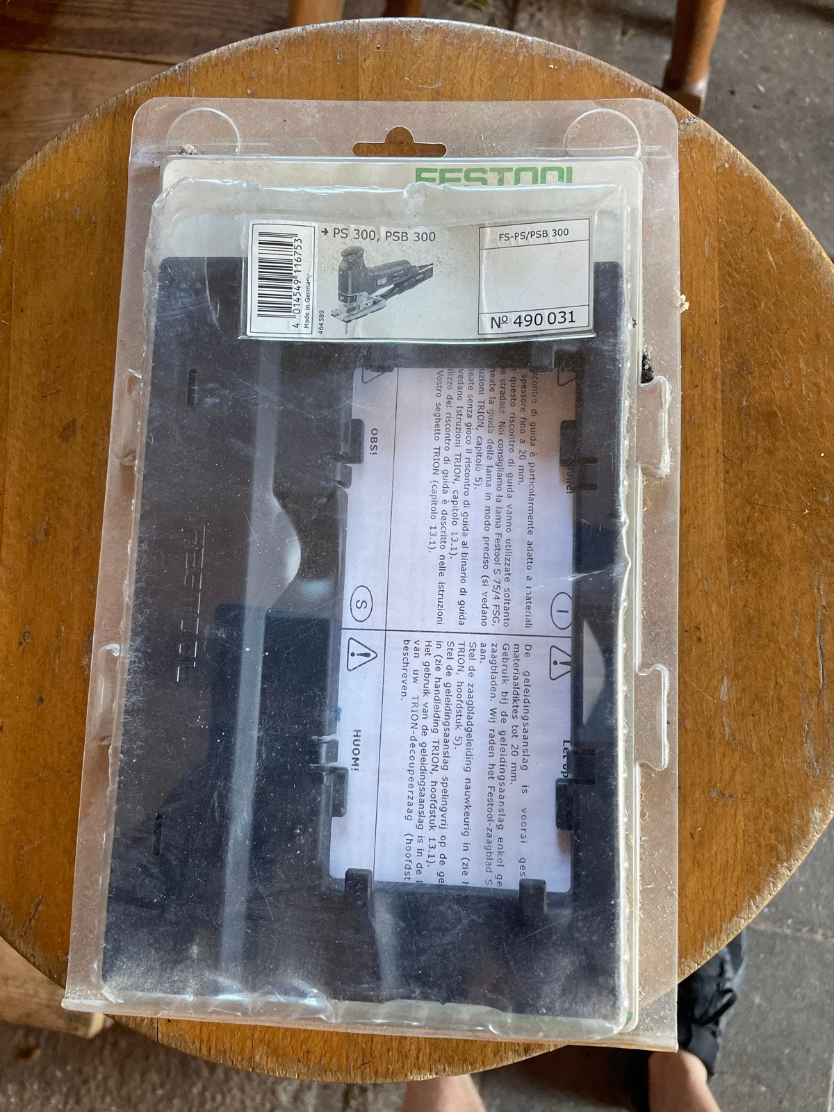 Festool FS-PS/PSB 300 geleiderailadapter, Ophalen, Nieuw, Overige typen, Festool