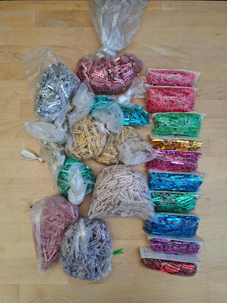 PaperArt mini knijpertjes groot pakket diverse kleuren, Anneonline, Steenbergen, Shop@wesell4u.nl, Overige thema's