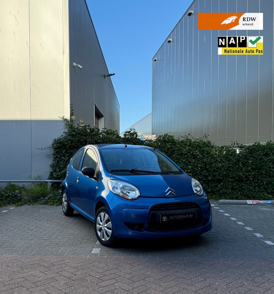Citroën C1 1.0-12V 5DRS/2e Eigen./86.160 KM/Nette staat/NAP, Auto's, Voorwielaandrijving, Stof, Zwart, C1