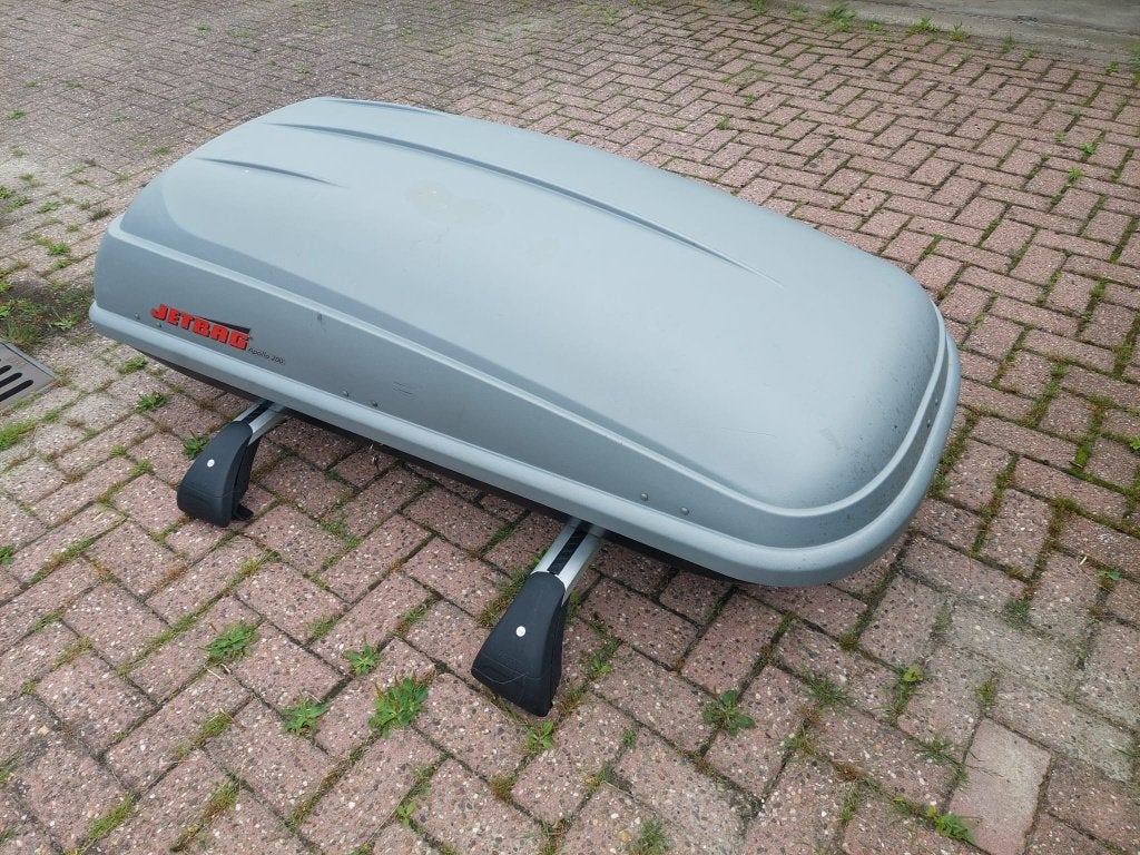 Thule Jetbag Apollo 200 dakkoffer in goede staat., Auto diversen, Dakkoffers, Ophalen, Gebruikt