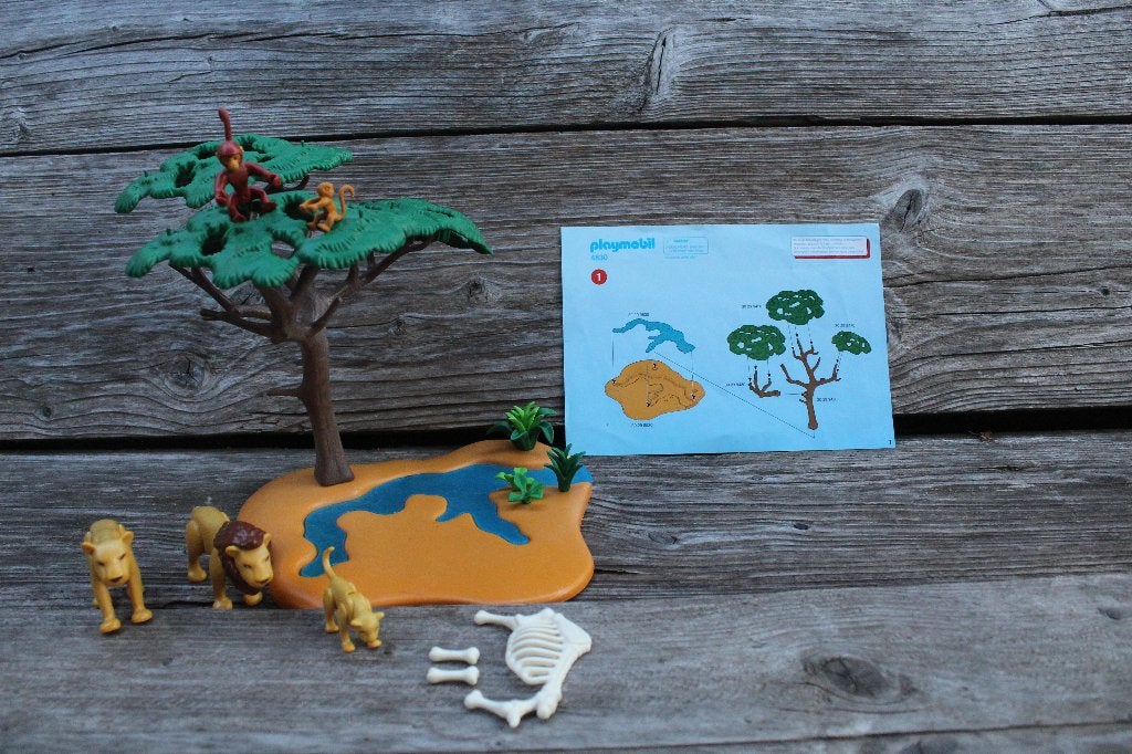 Playmobil 4830 Leeuwen op de savanne, Complete set, Overige typen, Ophalen of Verzenden, Zo goed als nieuw