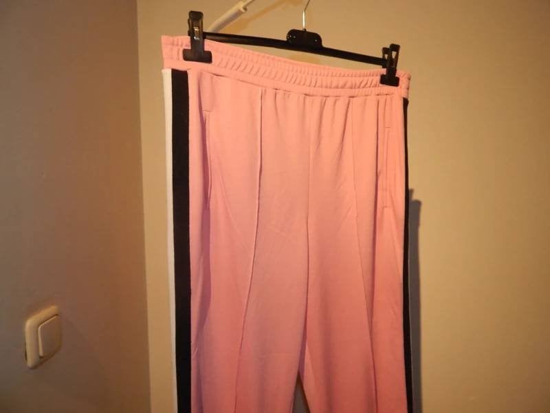 Ganni fijne jogging look broek banden zijkant ritsjes onderL, Maat 38/40 (M), Verzenden, Ganni, Zo goed als nieuw