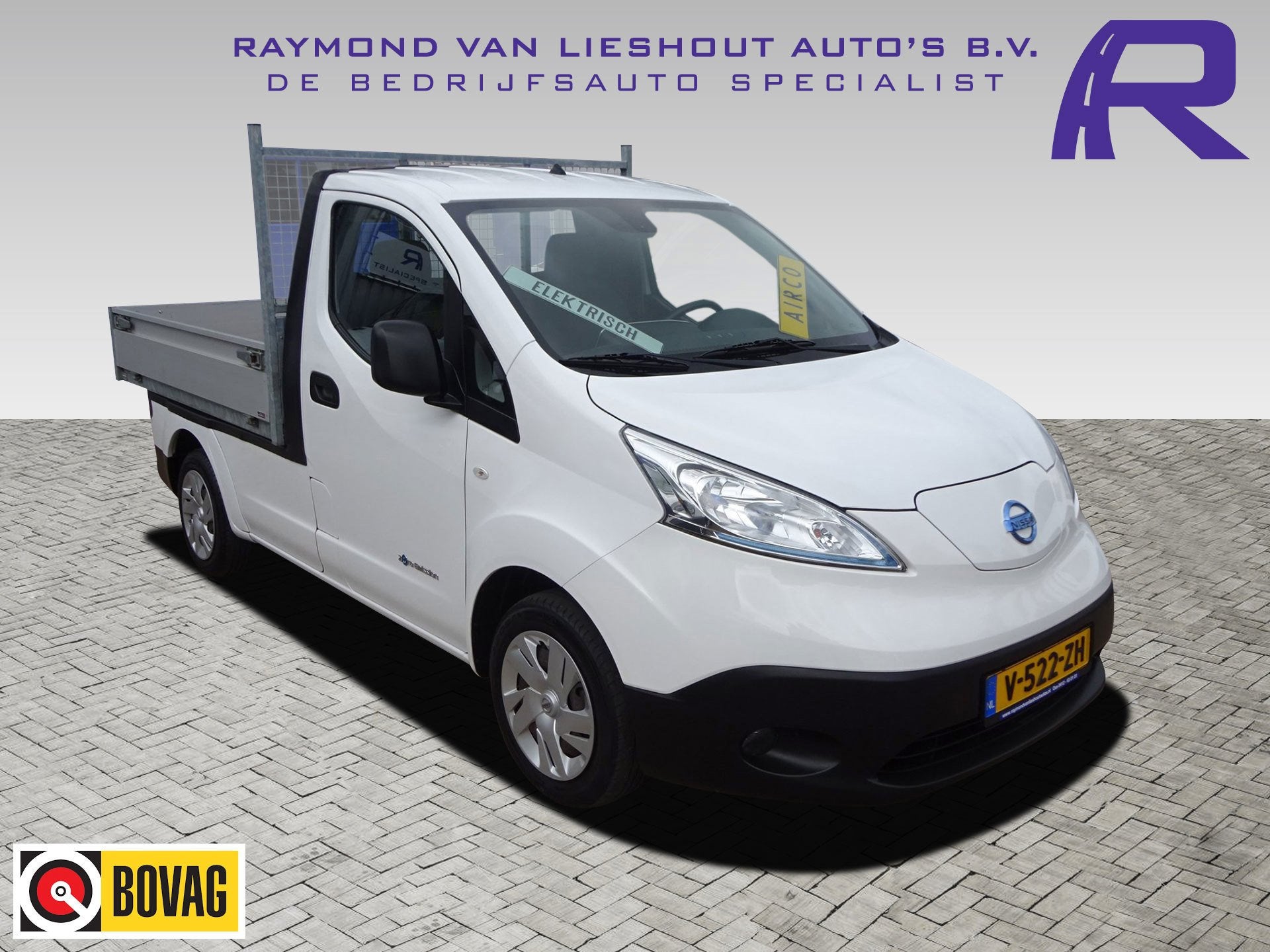 Nissan E-NV200 Business 40 kWh 2.ZERO S.O.H 91% ( Grotere ac, Auto's, Dealer onderhouden, Gebruikt, Zwart, 1723 kg