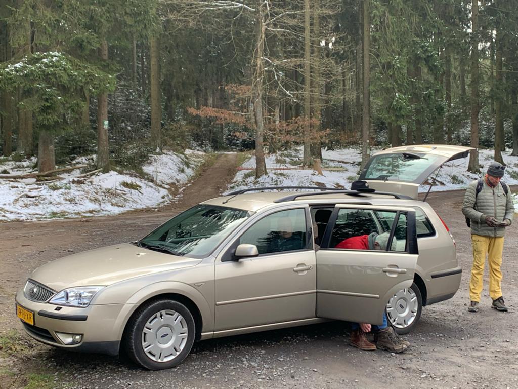 Ford Mondeo Sw. 2005 LET OP !! jongere (2.0) motor 188.000, 1334 kg, 4 cilinders, Leder en Stof, Beige