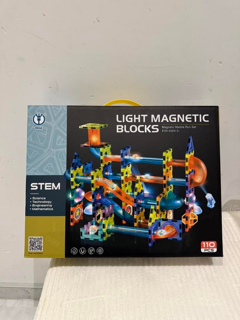 Magnetic licht blocks NIEUW, Kinderen en Baby's, Speelgoed | Bouwstenen, Ophalen of Verzenden, Nieuw