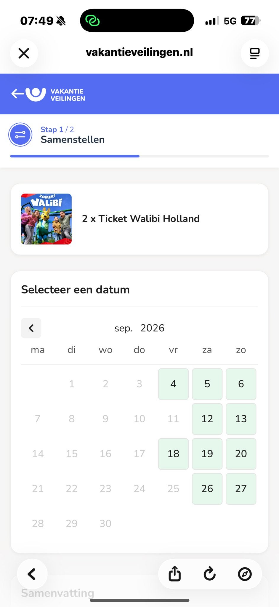 2 Walibi tickets, Tickets en Kaartjes, Twee personen, Ticket of Toegangskaart