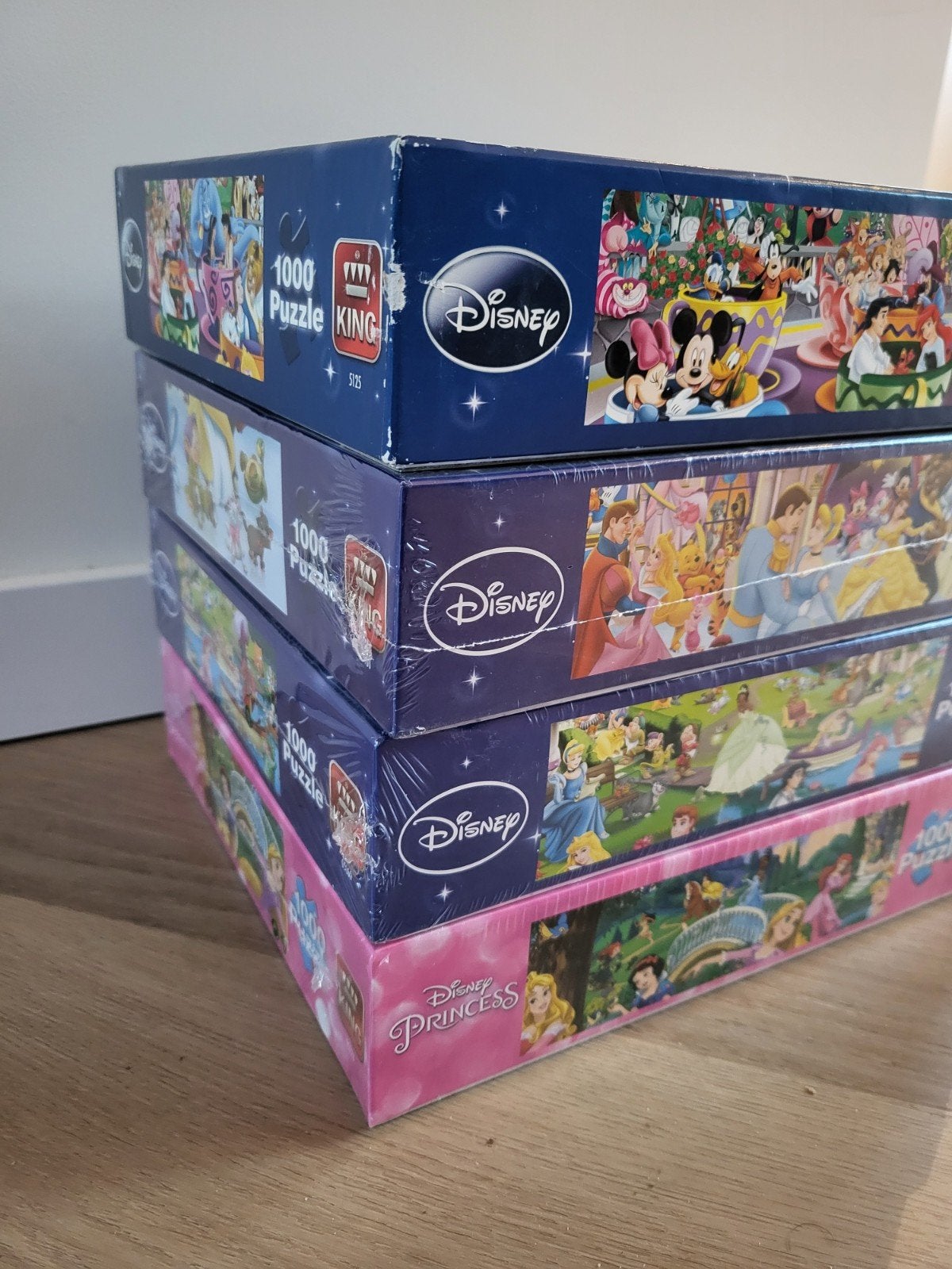 Nieuw in doos!!! Meerdere Disney Puzzels - 1000 stukjes., Ophalen of Verzenden, 500 t/m 1500 stukjes, Nieuw, Legpuzzel