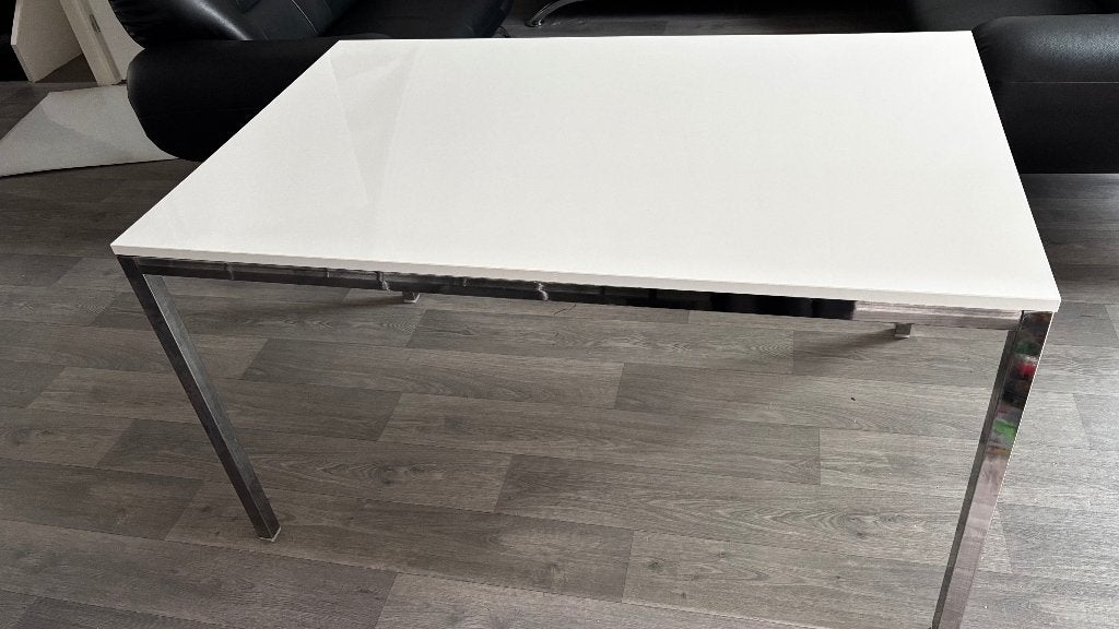 Eettafel, Ophalen, Overige materialen, 100 tot 150 cm, Vierkant