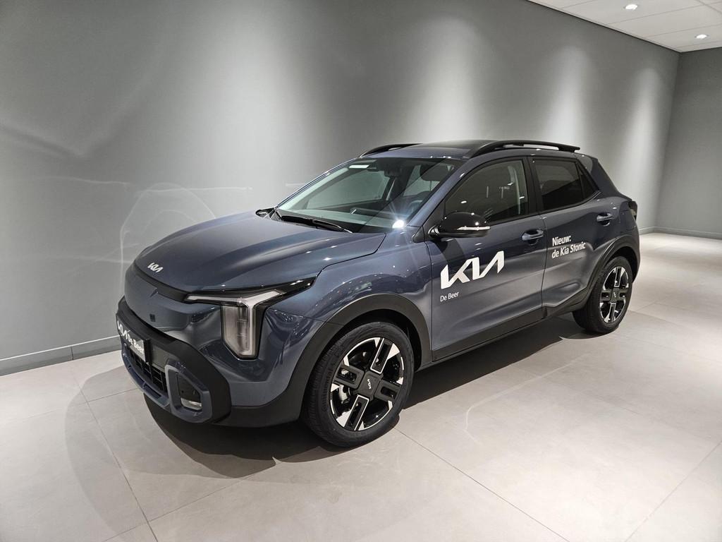 KIA Stonic New 1.0 T-GDi MHEV 115pk GT-Line Navi/ Clima/ Cru, 12 maanden, 450 kg, Gebruikt, Blauw