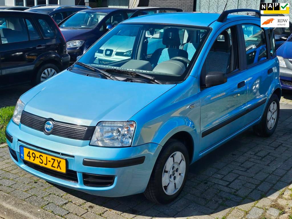 Fiat Panda 1.1 Young Stuurbekrachtiging 157.000km NAP! Elec., Auto's, Fiat, Voorwielaandrijving, Stof, Zwart, Origineel Nederlands
