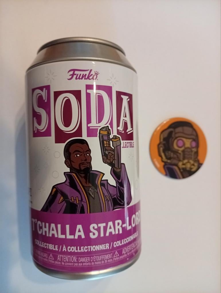 Funko soda T'Challa star-lord CHASE nieuw, Verzamelen, Poppetjes en Figuurtjes, Ophalen of Verzenden, Nieuw