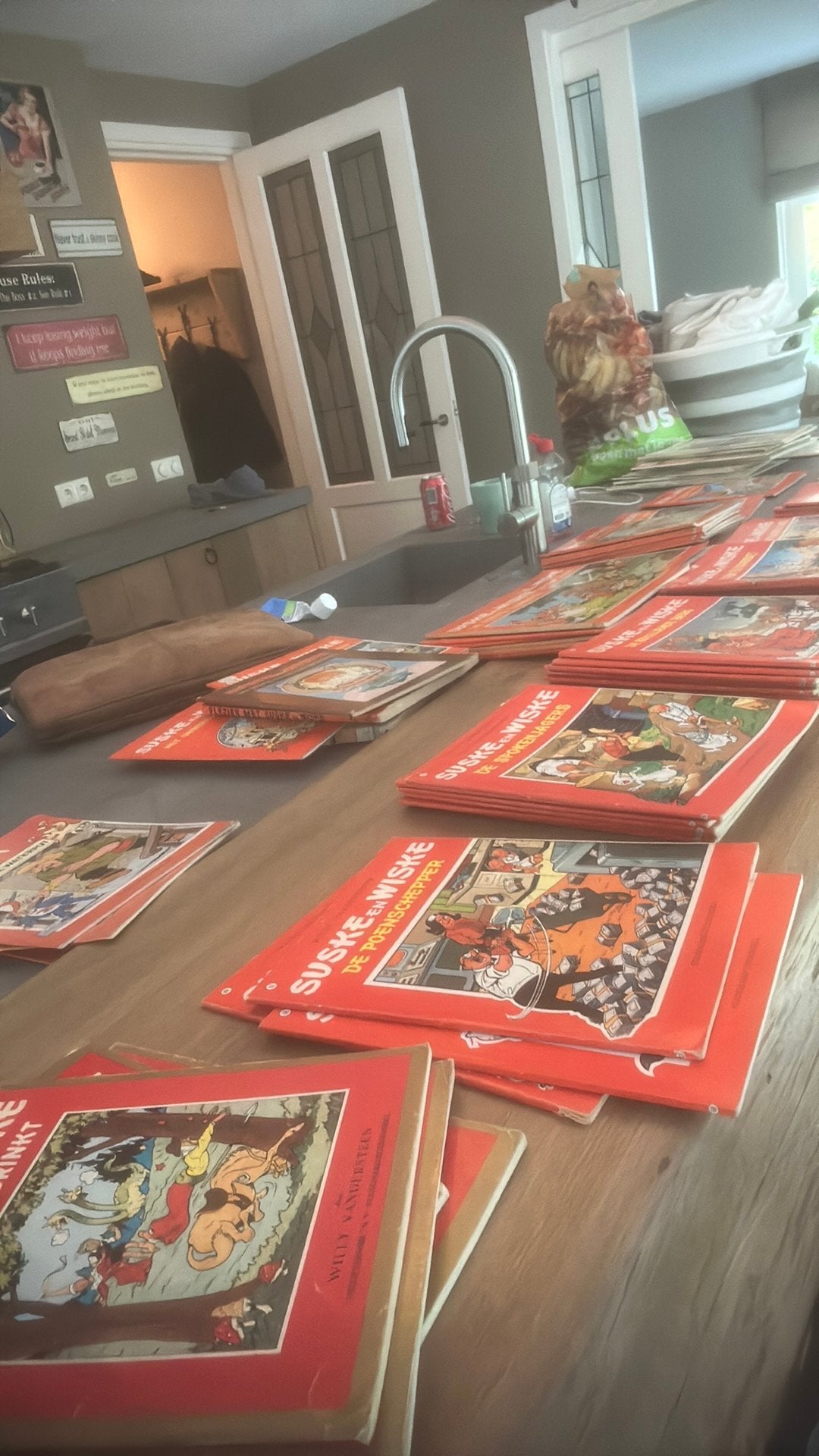 Grote Reeks Suske en Wiske Tijdschriften - Diverse Titels, Meerdere stripboeken, Ophalen, Gelezen