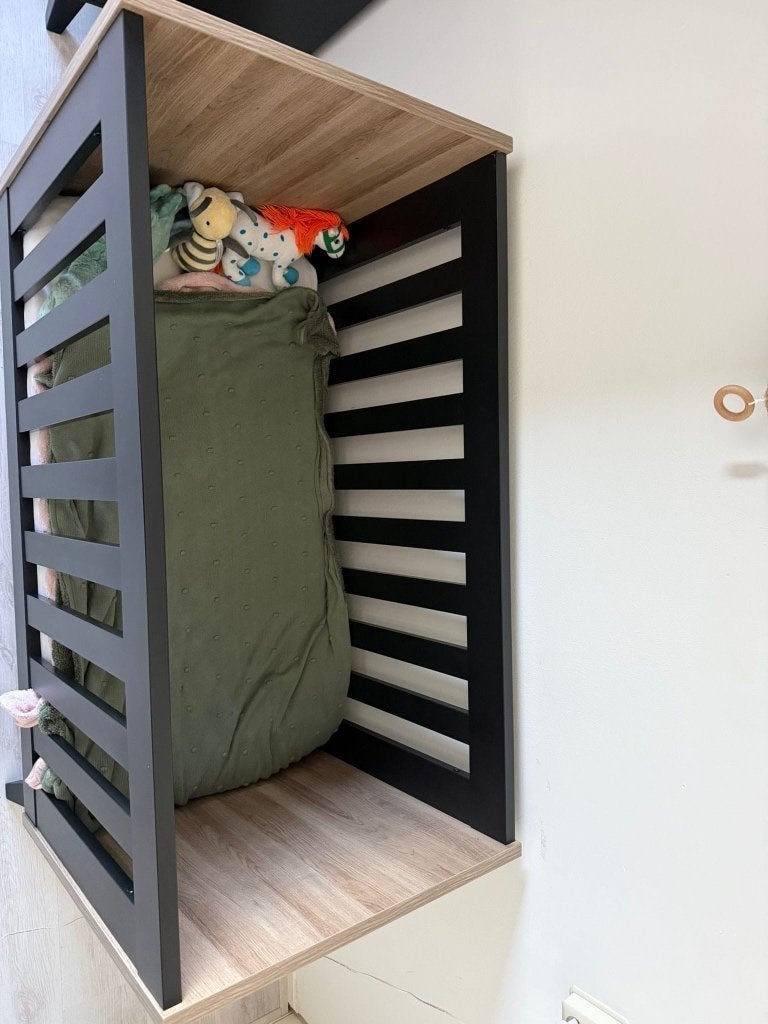 Interbaby Ledikant & commode, Kinderen en Baby's, Ophalen, Zo goed als nieuw, Jongetje of Meisje