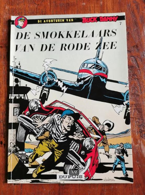 De Smokkelaars van de Rode Zee. De avonturen van Buck Danny., Boeken, Jean-Michel Charlier, Victor Hubinon, Eén stripboek, Ophalen of Verzenden