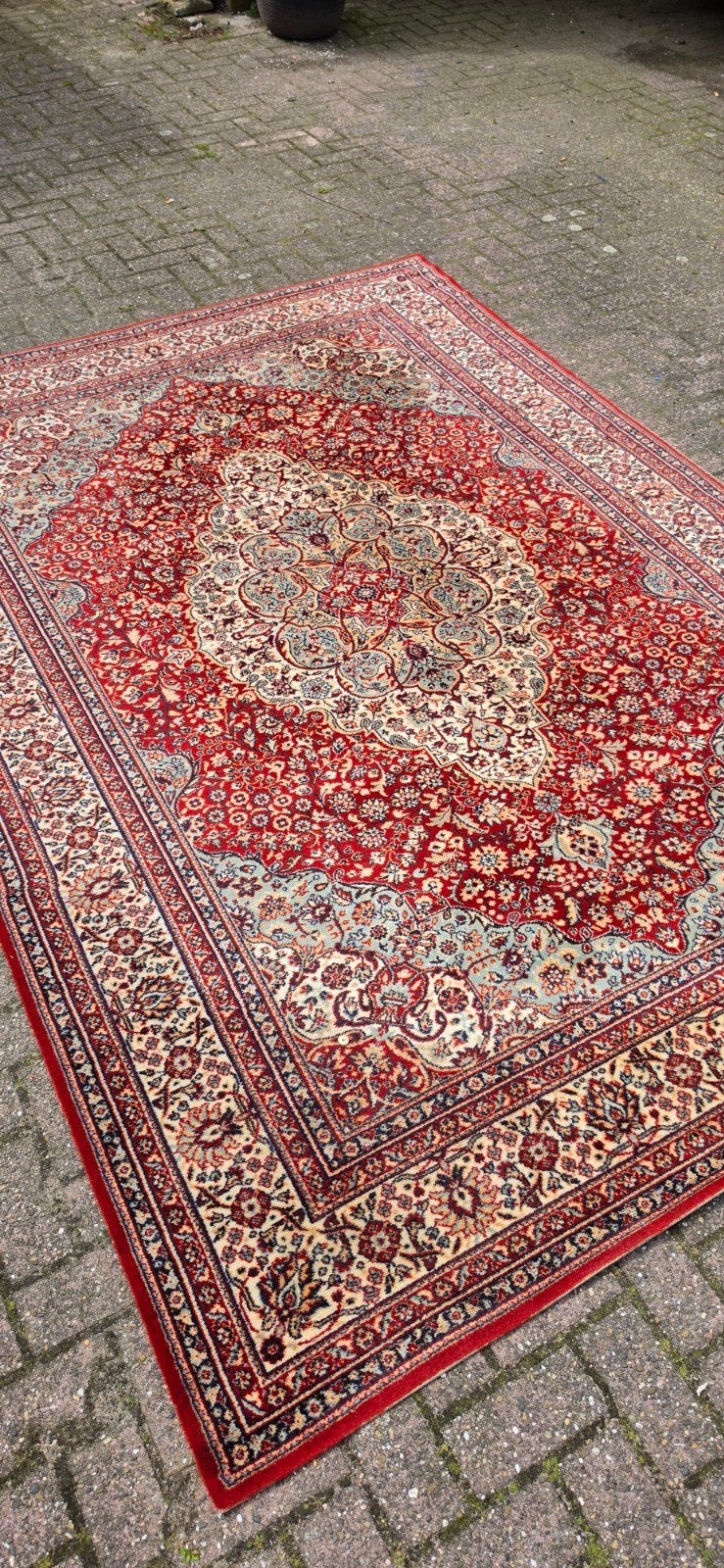 Prachtig groot vintage Perzisch wollen tapijt 300x200!, Huis en Inrichting, Stoffering | Tapijten en Kleden, Perzisch, 200 cm of meer