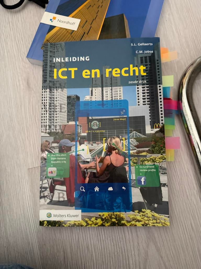 Inleiding ICT en recht - Zesde druk, Ophalen of Verzenden, Gamma, Zo goed als nieuw, HBO