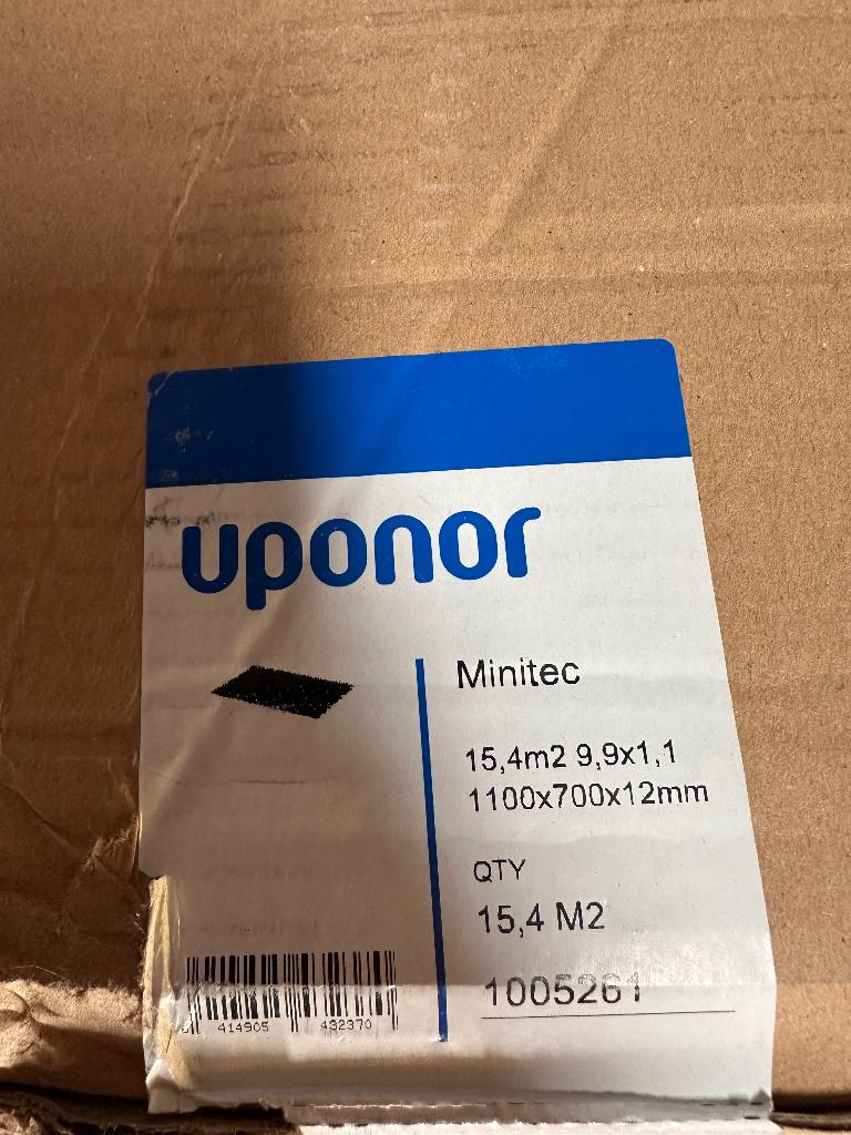 Uponor Noppenplaat, Ophalen, Minder dan 30 cm, Overige typen, Nieuw