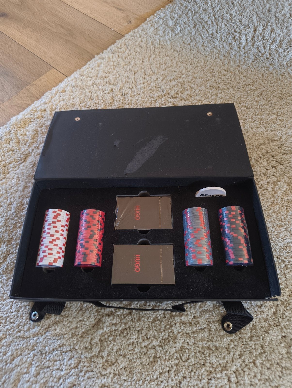 Hugo Boss pokerset., Ophalen of Verzenden