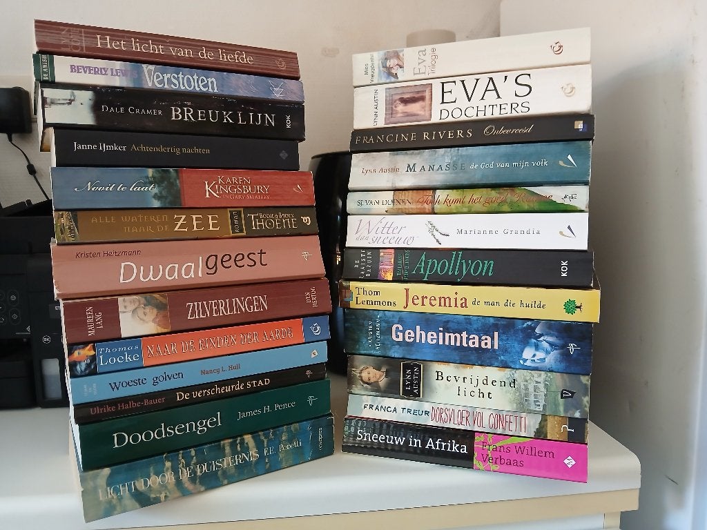 Pakket van 29 stuks Christelijke romans, ook los te koop, Boeken, Ophalen of Verzenden, Zo goed als nieuw, Diverse auteurs