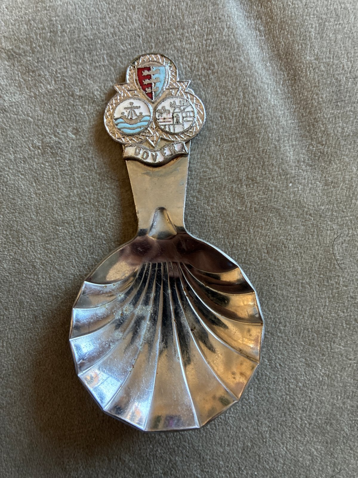 Vintage verzamellepel Dover, Ophalen