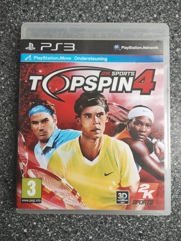 Top Spin 4, Verzenden, 1 speler, Zo goed als nieuw, Vanaf 3 jaar