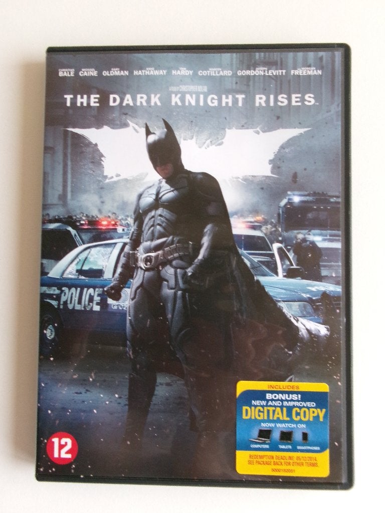 DVD - Batman The Dark Knight Rises, Vanaf 12 jaar, Ophalen of Verzenden, Zo goed als nieuw, Actie